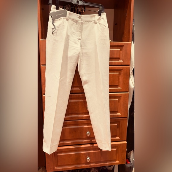 Pantalon blanc DOLCE & Gabbana - Picture 2 of 5